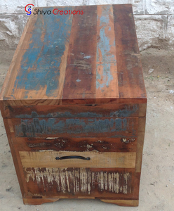 กล่องเก็บไม้ยุ้งฉางสำหรับใช้ในร่มสำหรับเครื่องนอน - Product Image 4