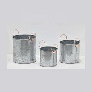 ชาวไร่ชุบสังกะสี,ชาวไร่ทำจากเงินสไตล์ตะวันตกพร้อมด้ามจับชุบทองแดงชุบสังกะสี - Product Image 6