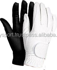 Guantes de montar a caballo de cuero de dedo completo hechos a medida para hombre recién llegados cómodos guantes de montar con protección completa - Product Image 6
