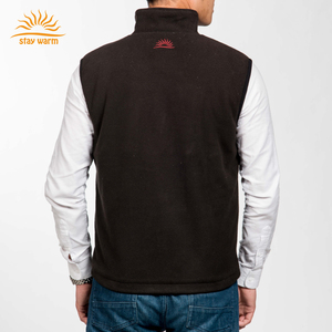 Factory Custom Ultra-Soft Warm and Lightweight Fleece Fabric USB-C battery Heated <b>Vest</b> With 3 Adjustable Heat Settings - Product Image 3