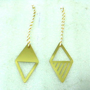 ขายดีเครื่องประดับโลหะแขวนสีทองตกแต่งคริสต์มาส - Product Image 1