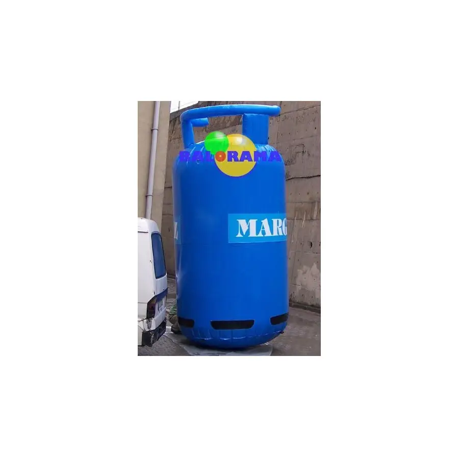 mobile inflatable gas tank, inflatable advertising bottle, portable inflatable advertising balloon