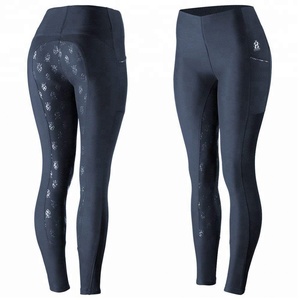 Jodhpurs กางเกงขี่ม้าของผู้หญิงกางเกงขี่ม้ารัดรูปโลโก้กำหนดเองจากอินเดีย - Product Image 5