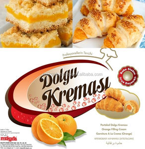 Blue Bead Halal Iso Certified Orange Bake Stable Pastry Filling Cream - Product Image 3