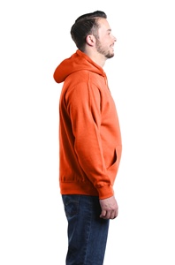 Pull à capuche personnalisé grande taille pour homme tricoté imperméable avec méthode de tissage brodé - Product Image 2