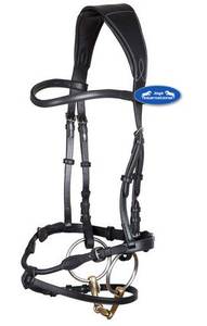 English Fancy Oversize Horse Bridle with Laced Reins Non-Perennial <b>Leather</b> Horse Riding Equipment - Product Image 4