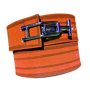 เข็มขัดหนังวัวสำหรับออกกำลังกายที่มีน้ำหนักมากพร้อมหัวเข็มขัดแบบคันโยกกันลื่นสำหรับยกน้ำหนักแบบ unisex - Product Image 5