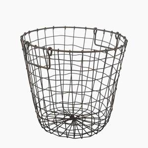 Panier en fil de fer rustique, panier d'ustensiles de cuisine, panier de comptoir, panier de ferme, panier de rangement, panier polyvalent - Product Image 1