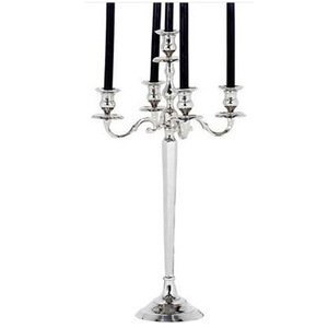 VENTE CHAUDE CANDELABRE DE MARIAGE MODERNE 5 BRAS BOUGEOIR MEILLEUR VENTE CANDELABRE EN MÉTAL POUR LA DÉCORATION DE LA MAISON - Product Image 1