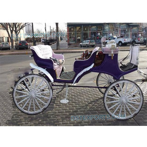 Transport de chevaux de Victoria du Canada Fabricant de calèches de tourisme de mariage Royal Wedding Horse Carriage Buggy - Product Image 1