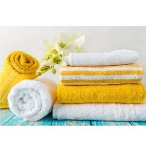 New Design Hotel Towel Wholesale in India 100% Cotton Professional Manufacture Golf Bath Towel Best Price..