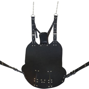 Columpio Sexual de Cuero Negro Resistente con Envío Gratuito, Columpio de Cuero de 3.2 mm de Grosor para Adultos, para Salas de Juego - Product Image 1