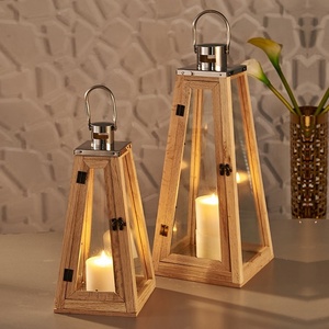 Linterna colgante de madera rústica de alta calidad para decoración del hogar, precio al por mayor, de exportación indio - Product Image 4