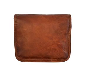 Best Selling Women's Genuine Goat Leather Messenger <b>Bag</b> Bohemian Style <b>Waxed</b> <b>Canvas</b> High Quality at Competitive Price - Product Image 2