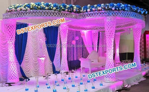 Último Modelo de Mandap de Cristal para Bodas, Fabricante de Mandaps de Cristal para Bodas, Fabricante de Mandaps de Acrílico y Cristal, INGLATERRA - Product Image 4