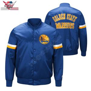 Chaqueta universitaria de poliéster satinado para hombre, chaqueta bomber de béisbol Letterman de satén con logotipo personalizado en blanco de alta calidad para hombre - Product Image 4