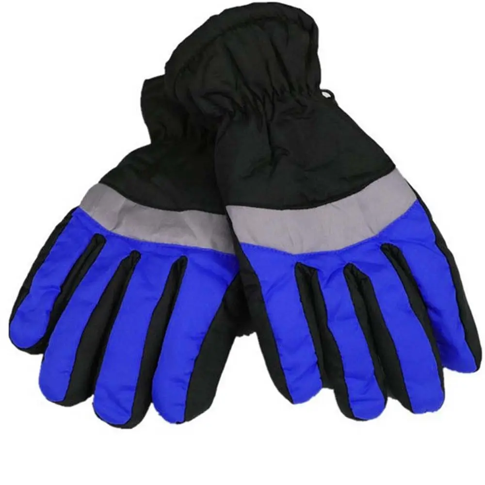 Gants d'hiver imperméables de ski pour femmes Gants de snowboard en cuir de vachette gants de ski gants avec logo personnalisé