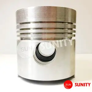 Prix avantageux, pièces de moteur de véhicule agricole, taille standard TS230, jeu de pistons en aluminium de 112 mm pour Yanmar - Product Image 1