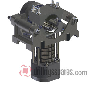 Juego completo de soporte de varilla para máquina perforadora de núcleo Atlas Copco Diamec 262 - Product Image 1