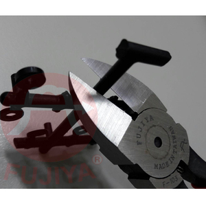 Cortador de Alambre de Plástico FUJIYA, Alicate de Corte Diagonal, Acero al Carbono, Mango de PVC Métrico, Grado Industrial, OEM - Product Image 3