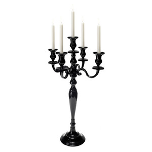 VENTE CHAUDE CANDELABRE DE MARIAGE MODERNE 5 BRAS BOUGEOIR MEILLEUR VENTE CANDELABRE EN MÉTAL POUR LA DÉCORATION DE LA MAISON - Product Image 3