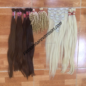 Extensiones de Cabello Humano Vietnamita 100% Virgen Remy Sedoso con Clip, Ondulado Profundo, 200g, 8"-32" - Product Image 2