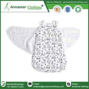 Saco de dormir para bebé de algodón sin mangas - Product Image 5