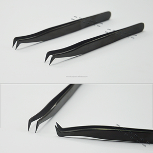 ชุดแหนบต่อขนตาสีดำปลายแหลมแบบมืออาชีพปลายแหลมแบบโค้ง - Product Image 5