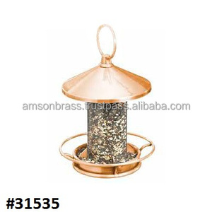 Ceiling Bird <b>Feeder</b> Copper Garden Decor Bird House - Product Image 5