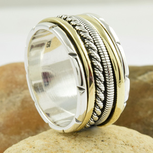 Dazzling Look 925 Sterling Silver <b>Ring</b> Wholesale <b>Plain</b> Silver Jewelry - Product Image 1