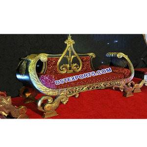 Asiático boda rey real sofá nuevo diseño boda barco rey amor sofá tradicional hecho a mano muebles reales decoración exportador EE. UU. - Product Image 1