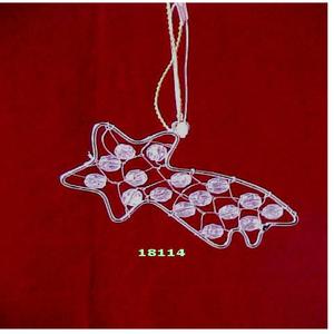 Adorno colgante de Navidad con cuentas blancas para el festival del hogar, sala de estar, balcón y decoración de la habitación Pooja - Product Image 2