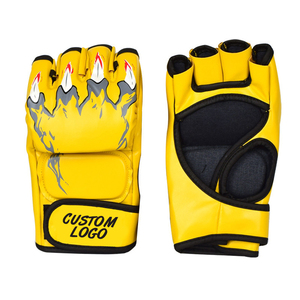 Gants MMA logo personnalisé pu gants de boxe poinçonnage MMA formation taekwondo MMA gants de combat - Product Image 1