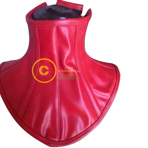 COSH corsetto corsetto in pelle rossa disossata morbida di alta qualità corsetto personalizzato moda e abbigliamento da festa corsetto al collo esportatore