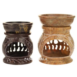 Gorgeous Carved Soapstone Aroma <b>Oil</b> Room <b>Fragrancer</b> - Product Image 1