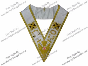 Collar masónico Regalia Rosa Croix, 31th Degree, calidad Superior, masónico - Product Image 2