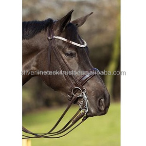 ผู้ผลิตบังเหียนคริสตัล Weymouth ม้า - Product Image 2