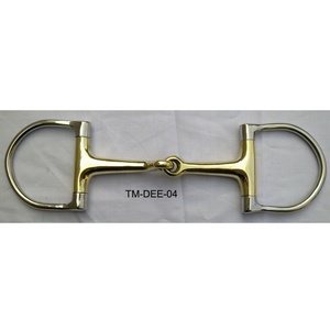 TM STAR Acero inoxidable Racing Dee Bits Premium Horse Bits - Product Image 1