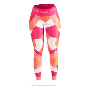 Mallas deportivas Capri para mujer, leggings ajustados para Yoga y correr