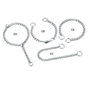Haute qualité classique solide fer acier Argon soudé Long lien gros chien formation starter chaîne colliers antidérapants - Product Image 2