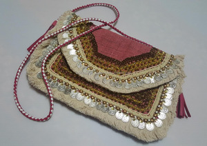 New Arrival Women's Evening Clutch <b>Bag</b> Hot Trendy Envelope Style Jute Sling <b>Bag</b> Wholesale - Product Image 2