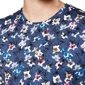 2019 serigrafiada camiseta personalizada para hombre 100% algodón pesado 220 Gsm Casual patrón de leopardo tejido de punto diseño de impresión promocional - Product Image 4