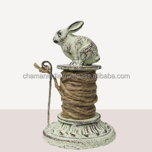 Dispensador de corda de ferro fundido, com tesoura - Product Image 1