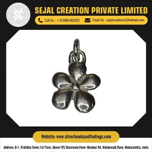 Abalorios de Plata de Ley 925 diseñados con precisión chapados en oro con acabado perfecto para regalo-Colgantes y amuletos finos - Product Image 2