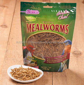 Mealworms secos y congelados para comida de mascotas, buena comida - Product Image 2