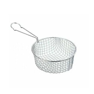 MODERN SHAPE ROUND <b>FRYER</b> <b>BASKET</b> DINING TABLETOP <b>FRYER</b> HOLDER - Product Image 1