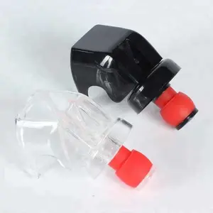 China Factory Price Silicone Sparkling Wine Stopper Champagne Sealer Plastic Cork Material in Promotion