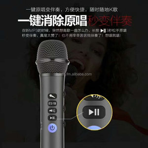 Reproductor de Karaoke mágico, inalámbrico, BT, efecto de sonido profesional, hierba, <span class=keywords><strong>trigo</strong></span> - Product Image 5