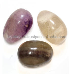 Huevos de fluorita múltiple, huevos de cristal, piedras preciosas curativas de cristal al por mayor - Product Image 1