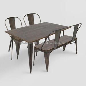 Arwen ม้านั่งรับประทานอาหารเอสเปรสโซ่เฟอร์นิเจอร์ห้องนั่งเล่นโลหะสำหรับใช้ในบ้าน - Product Image 5